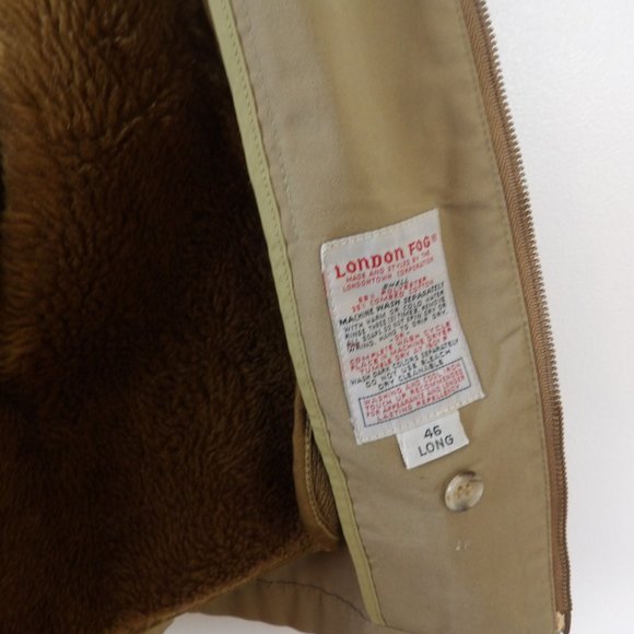 Men's London Fog Vintage Overcoat - Picture 8 of 10